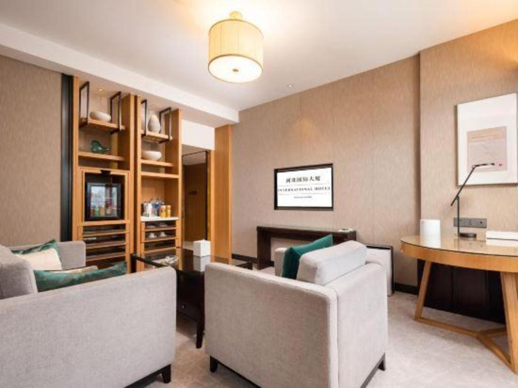 Shijiazhuang International Building Hotel Eksteriør bilde