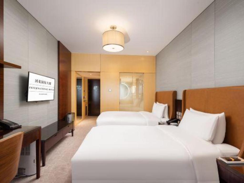 Shijiazhuang International Building Hotel Eksteriør bilde