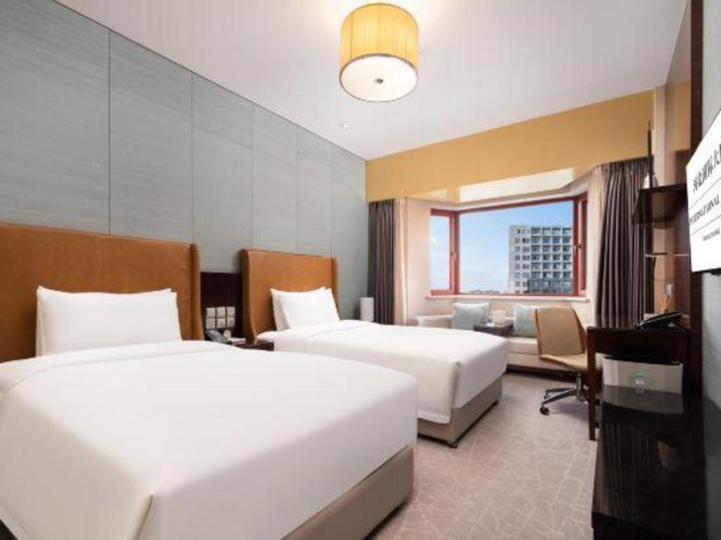 Shijiazhuang International Building Hotel Eksteriør bilde