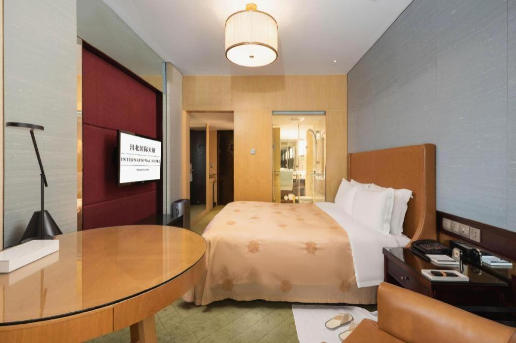 Shijiazhuang International Building Hotel Eksteriør bilde