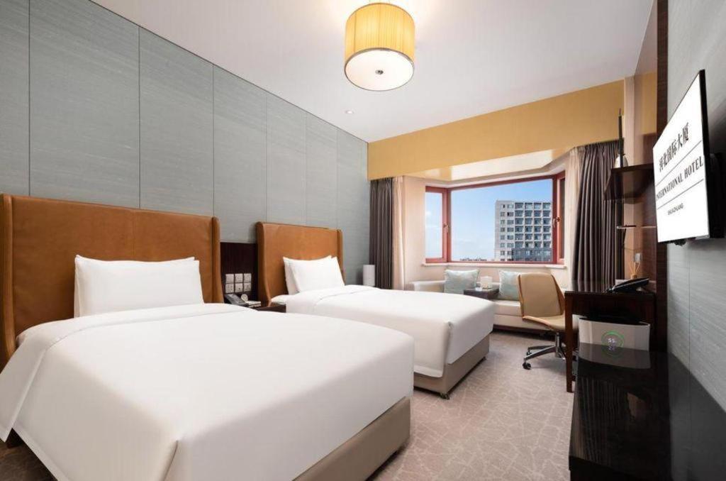 Shijiazhuang International Building Hotel Eksteriør bilde